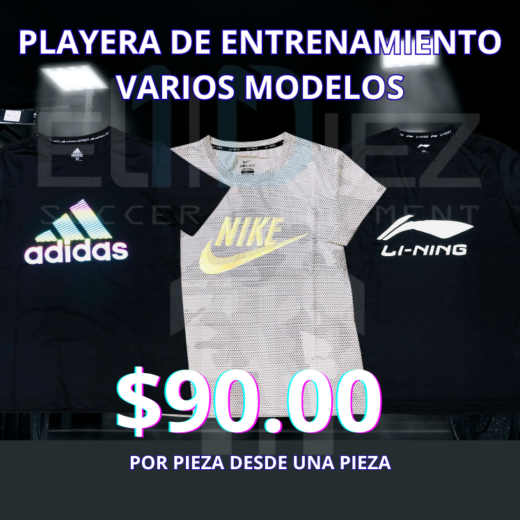 Playeras de entrenamiento